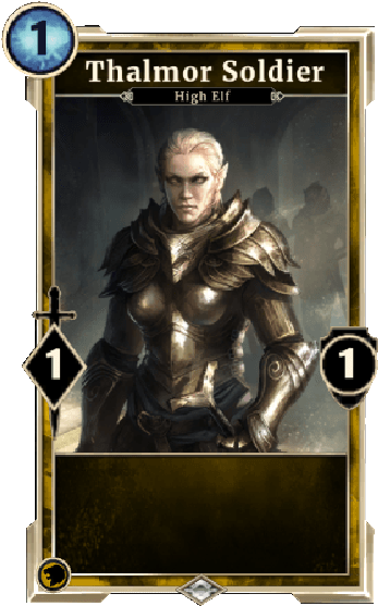 Thalmor Soldier - Elder Scrolls Legends Thalmor (350x580), Png Download