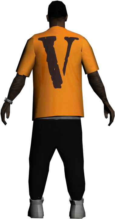 [rel]vlone - Vlone Skin Gta Sa (424x790), Png Download