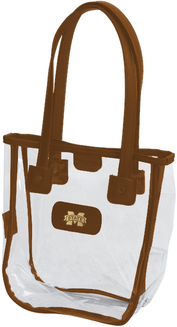 Handmade & Personalized Leather Mississippi State University - Jon Hart Clear Bags (540x720), Png Download