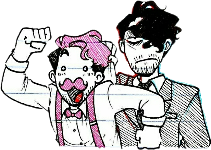 Report Abuse - Draw Wilford Warfstache (695x492), Png Download
