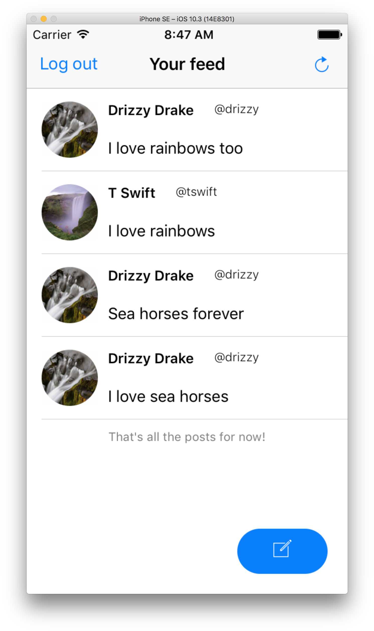 In This Tutorial, We're Going To Create A Small Twitter-like - React Native Twitter Api (1504x2540), Png Download