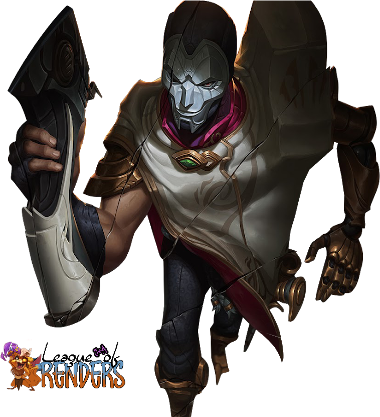 Jhin From League Of Legends (800x829), Png Download