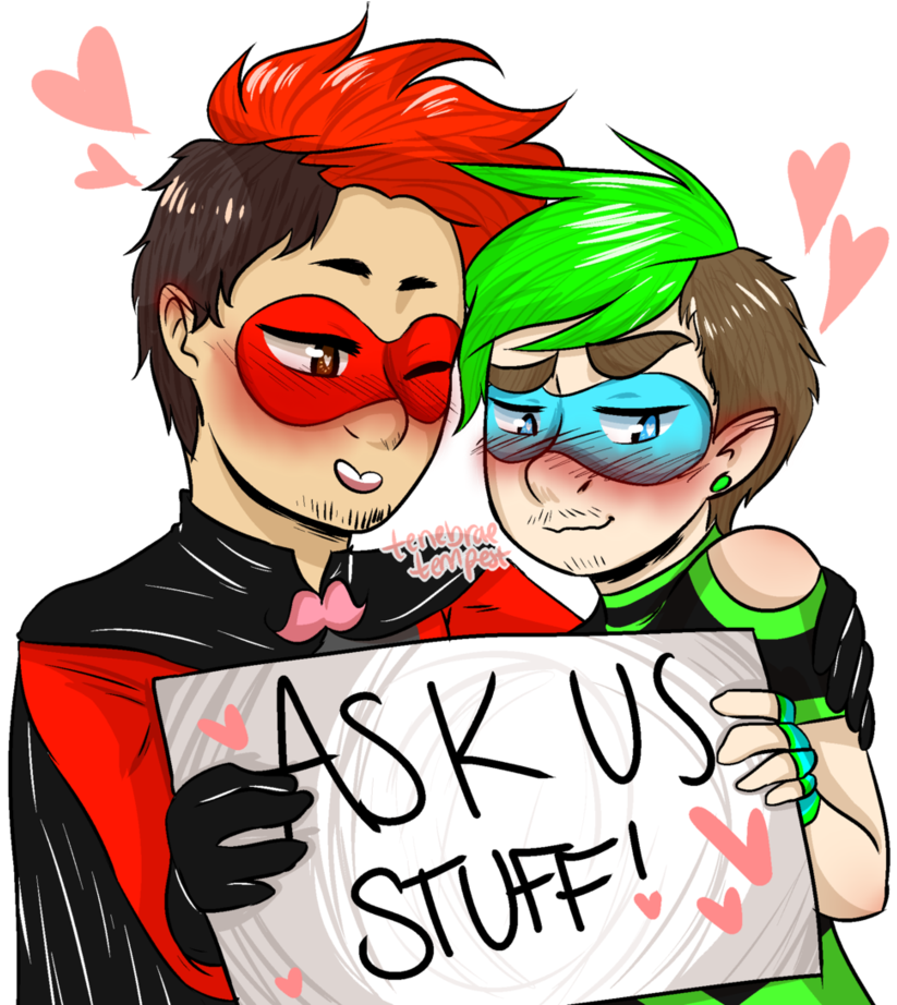 -septicspark And Warfstache By Allitalianrejects - Septic Spark And The Warfstache (868x921), Png Download