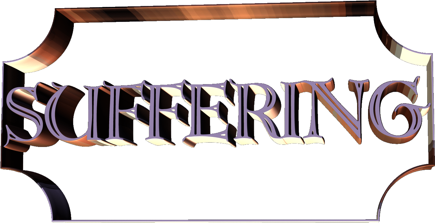 Scripture Tells Us That Jesus - Suffering Word Art (1600x1200), Png Download