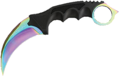 #knife #csgo - United Cutlery 4" Stainless Karambit Blade With Rubber (604x402), Png Download