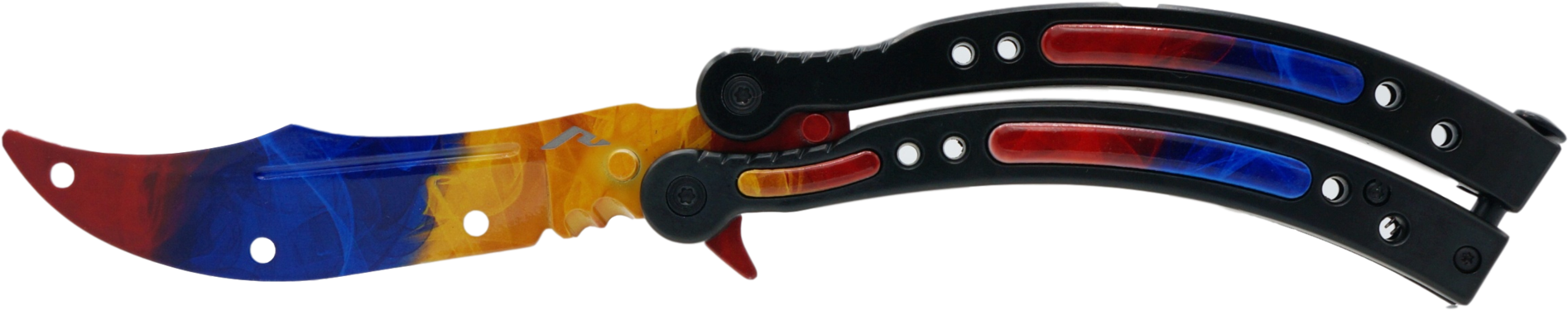 Marble Fade Butterfly Trainer - Cs Go Butterfly Knife Hyper Beast (2048x1359), Png Download
