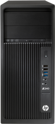 Hp Z240 Tower Workstation - Hp Z240 Tower Workstation L8t12av (573x430), Png Download