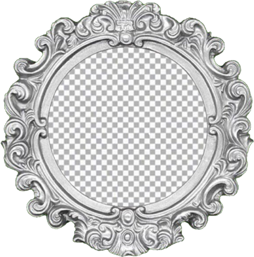 233 Images About Png On We Heart It - Golden Round Frame Png (983x983), Png Download
