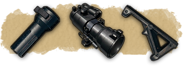 Flash Hiders Are Best Used In Rain Or Fog Games, As - Firearm (598x216), Png Download