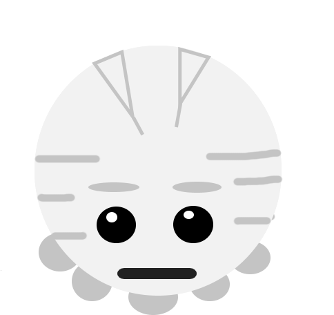 Artistic[minecraft Mobs] Ghast - Mope Io Minecraft (500x500), Png Download
