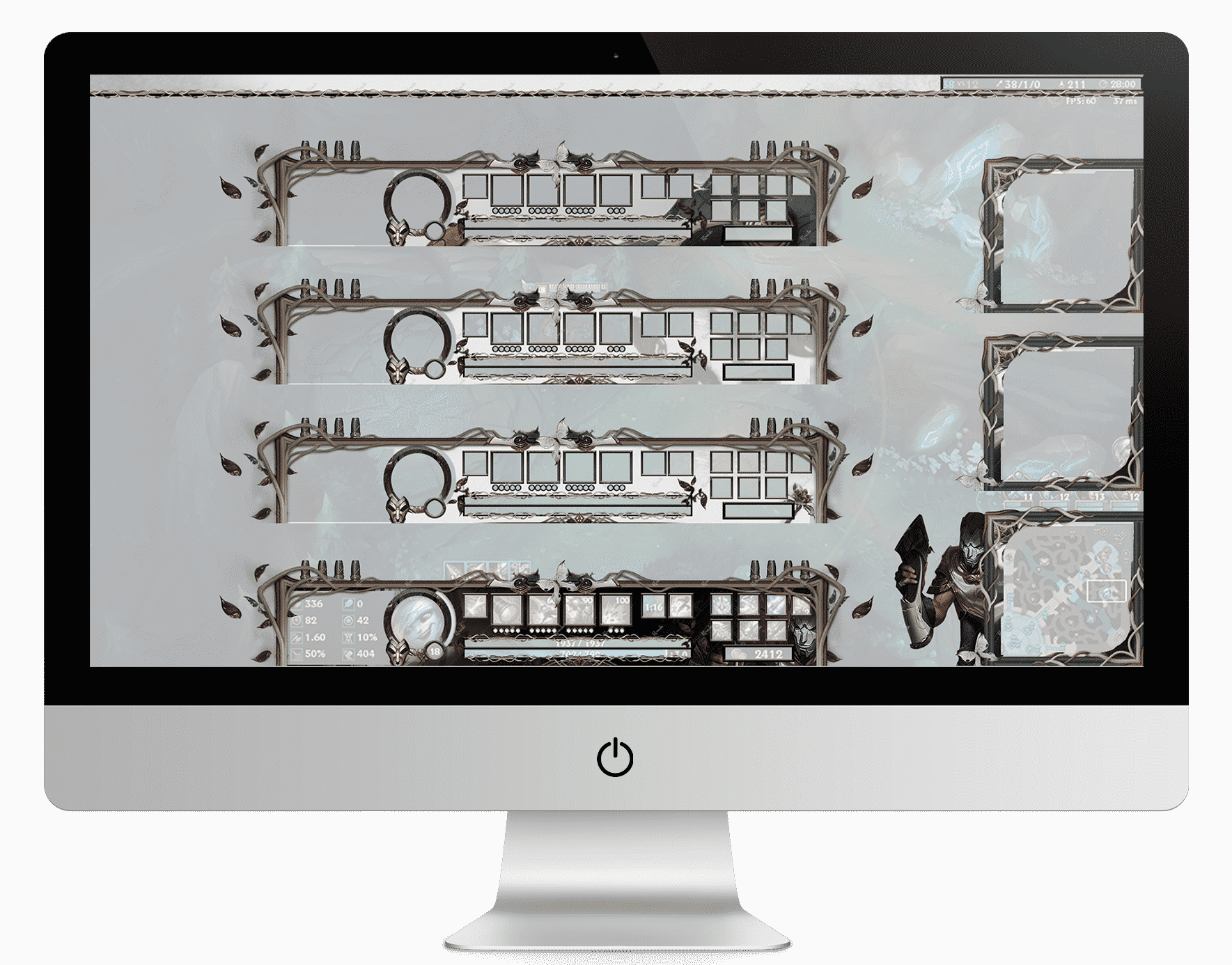 Overlay Jhin Review - Portable Network Graphics (1769x1386), Png Download