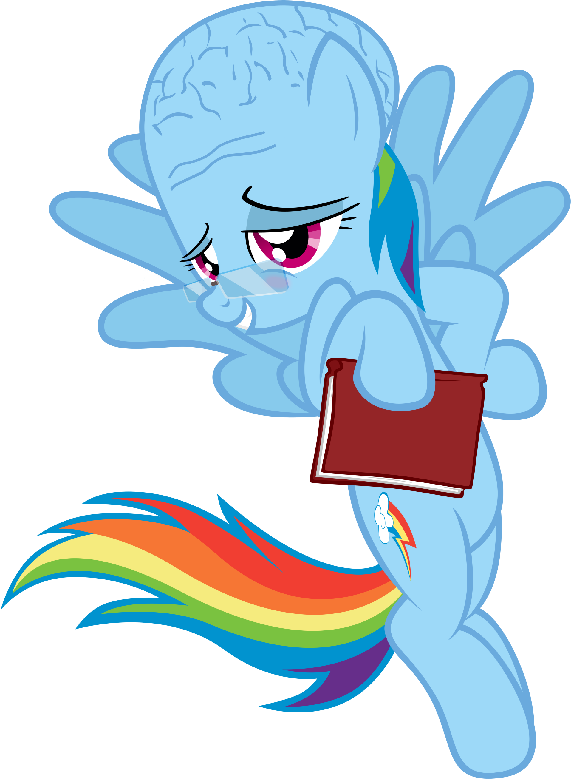 Rainbow Dash, Safe, Simple Background, Solo, Tfw To - Applejack (2000x2661), Png Download