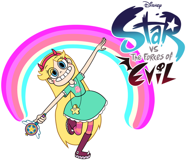 To Star Vs - Star Vs The Forces Of Evil Title (648x550), Png Download