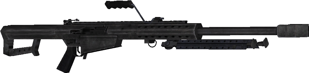 Black Ops 2 Barrett - Barrett M82a1 Black Ops 2 (1091x291), Png Download