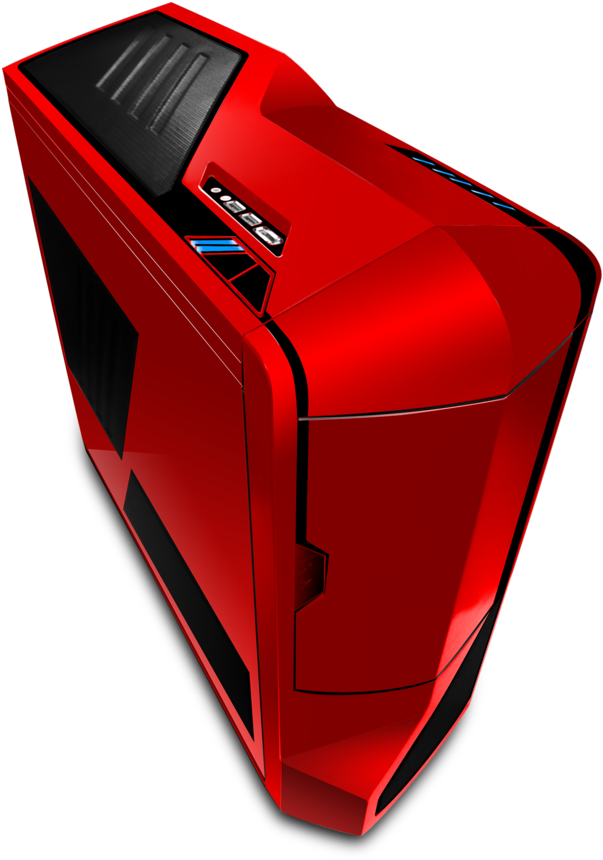 Nzxt Phantom 820 Red (900x900), Png Download
