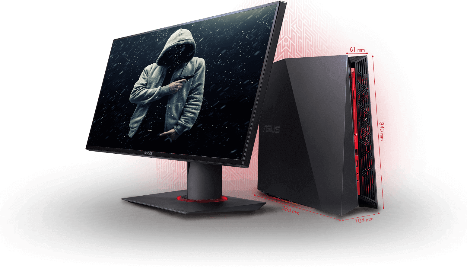 Asus Rog G20cb Gaming (1548x891), Png Download