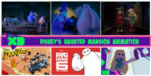 Disney's Haunted Mansion Animation - Duck Tales Haunted Mansion (678x381), Png Download
