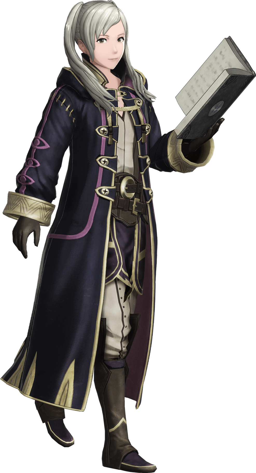 35537025283 Fe513b4404 O - Fire Emblem Warriors Robin (550x1015), Png Download