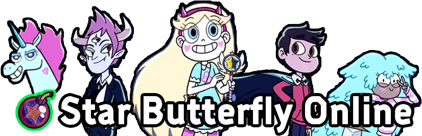 Personajes De Star Butterfly (941x265), Png Download