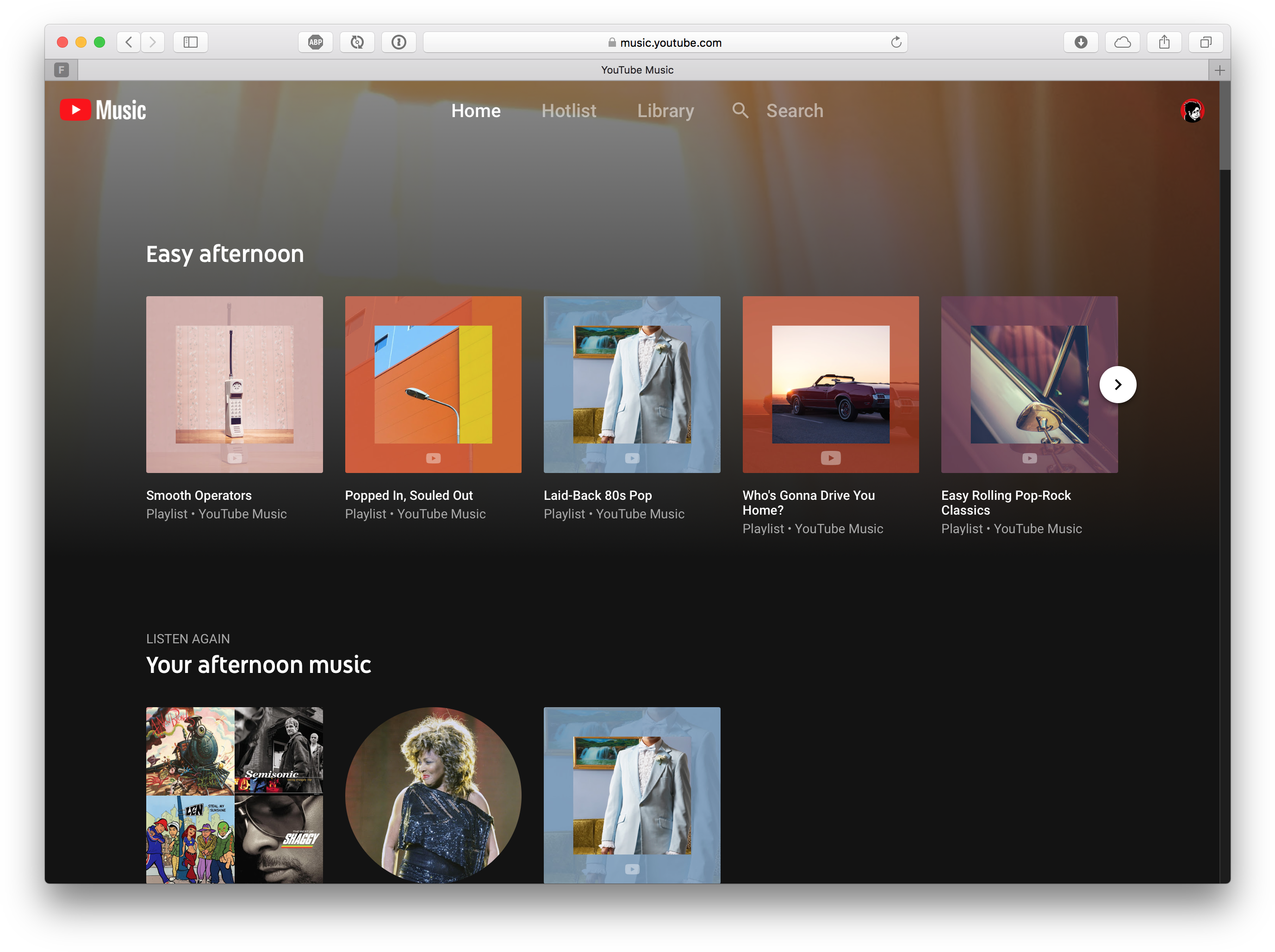 Discover Page On Youtube Music - Youtube Music (2786x2080), Png Download