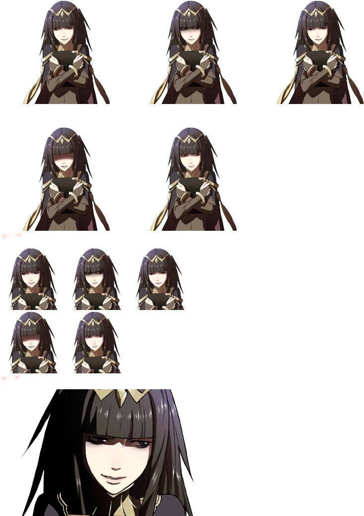 View Samegoogleiqdbsaucenao Tharja Game Portraits , - Fire Emblem Awakening Tharja Anime Cosplay Costume (768x1088), Png Download