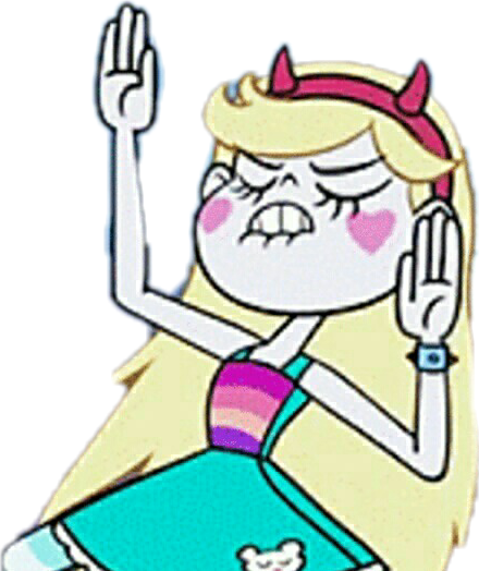 Star Vs The Forces Of Evil Sticker By Figgie - Star Vs The Forces Of Evil Sticker (440x524), Png Download