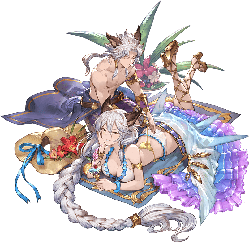 Granblue Fantasy Heles Summer (960x800), Png Download