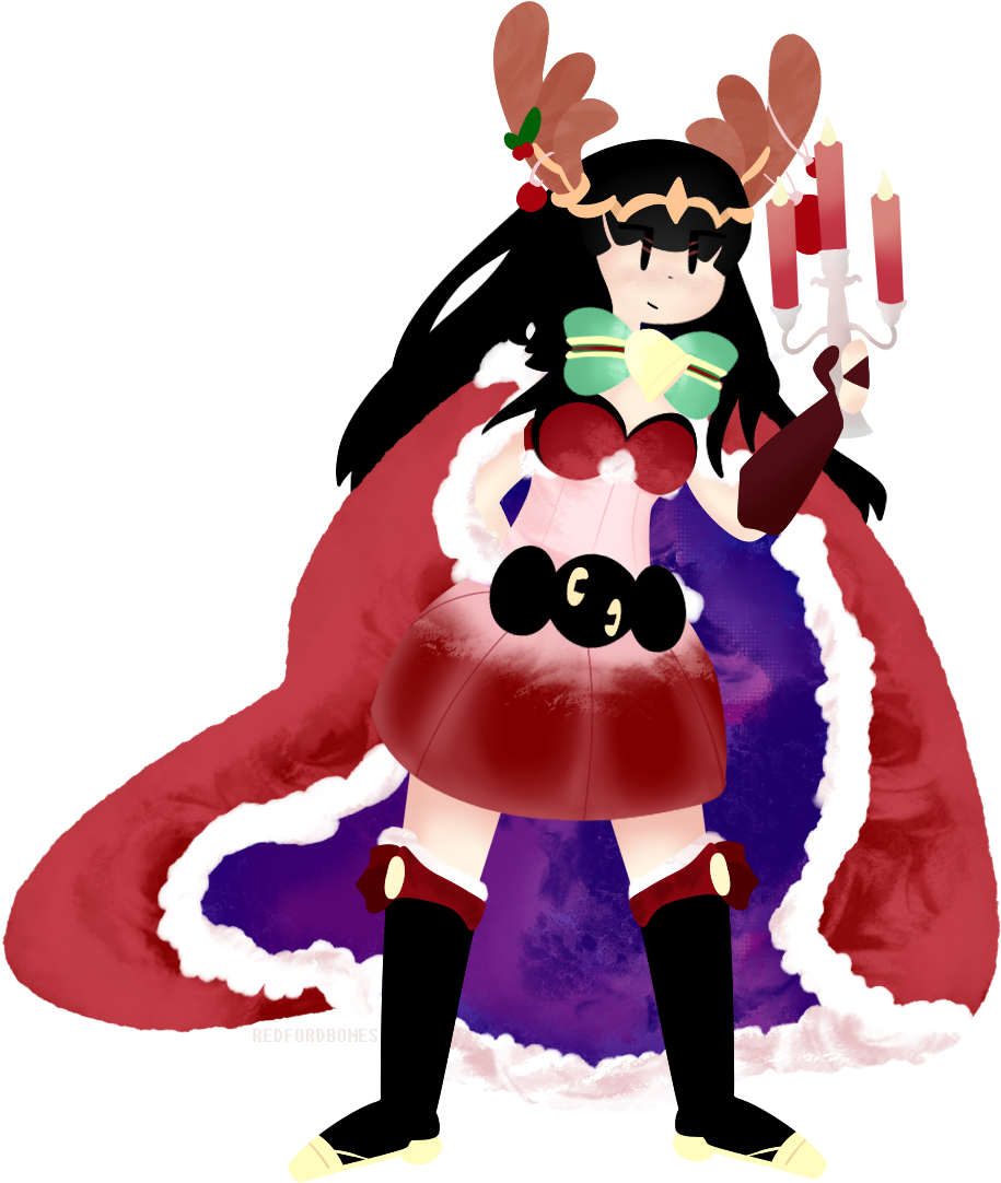 This Is What I Thought Christmas Tharja Was Going To - Cartoon (1200x1200), Png Download