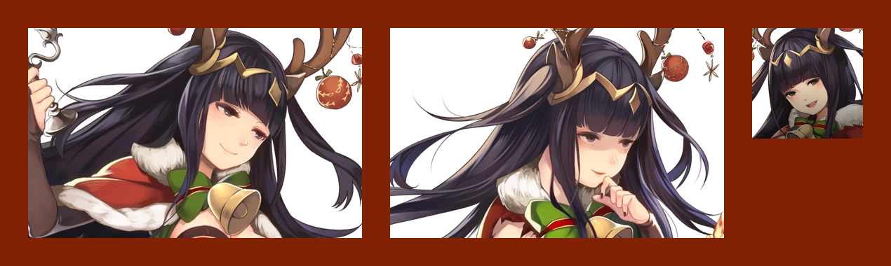 Tharja , - Reindeer Tharja (1270x380), Png Download