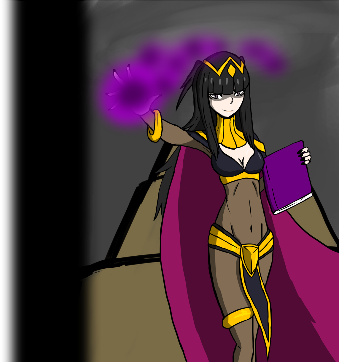 Tharja Fanart - Fan Art (1280x1221), Png Download