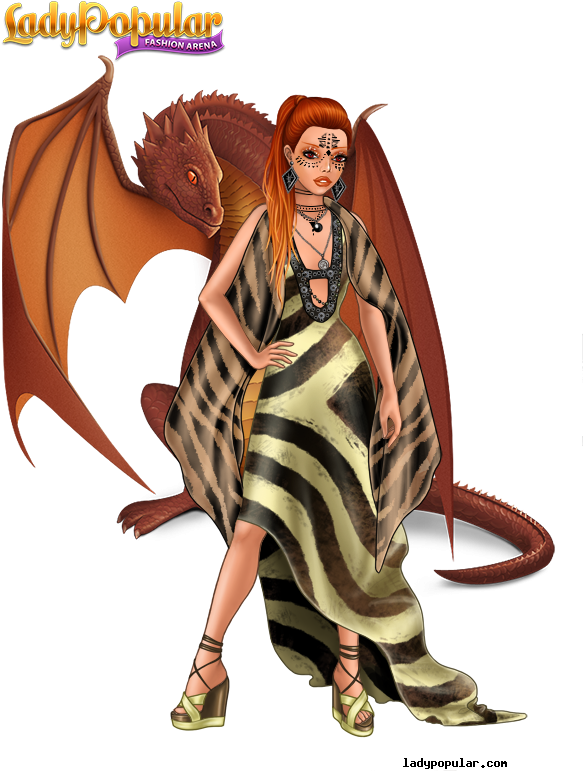 Tharja - Lady Popular (600x800), Png Download