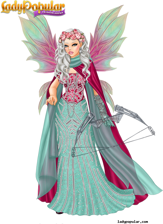 Tharja As Isariel - Lady Popular (600x800), Png Download