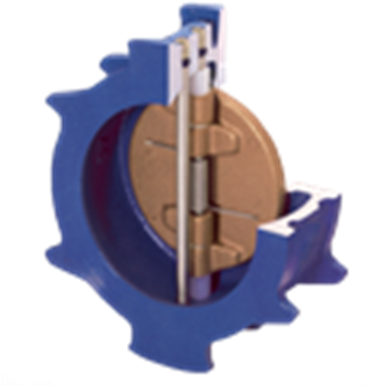 Picture Of Valmatic Dual Disc Check Valve - Valmatic Disc Check Valve (334x360), Png Download