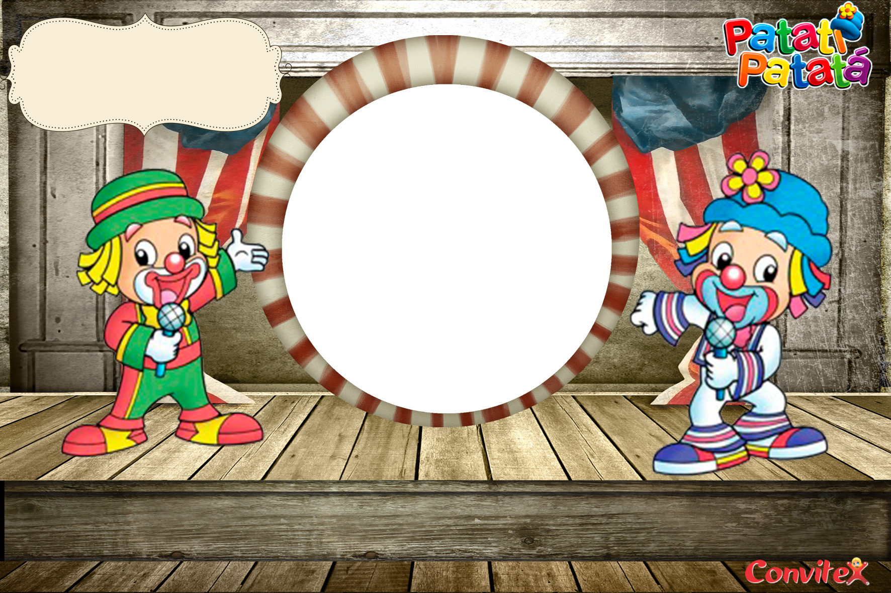 Moldura Patati Patata Png (1772x1181), Png Download