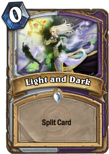 When You Hover Your Mouse Over A Split Card, Both Options - 0 Mana Mage Secret (400x543), Png Download