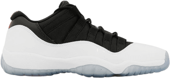 Air Jordan 11 Retro Low Gs 'tuxedo' - Air Jordan (548x253), Png Download