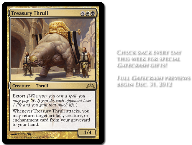 [single Card Discussion] Treasury Thrull - Mtg Treasury Thrull (651x490), Png Download