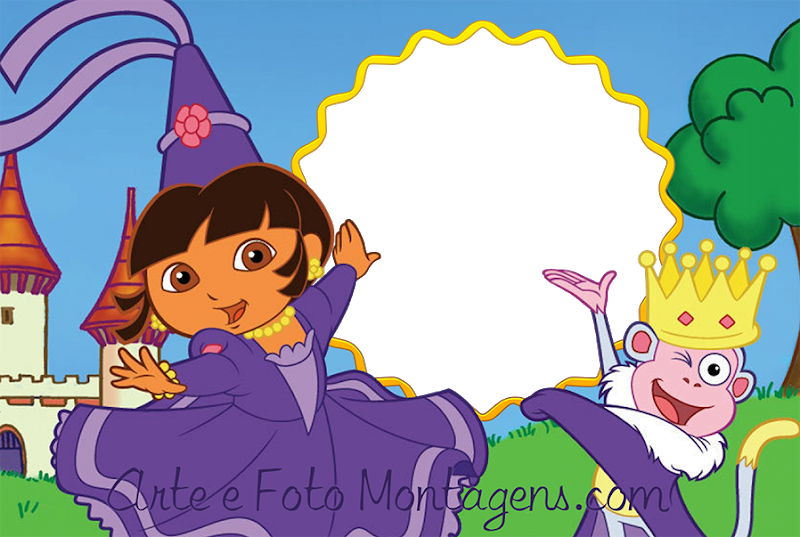 Ao Abrir As Molduras, Espere O Carregamento Completo, - Princess Dora The Explorer (800x537), Png Download