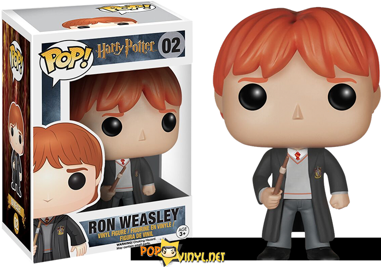 Harry Potter Pop Vinyl Figures Launching In July - Harry Potter Funko Pop Ron (752x527), Png Download