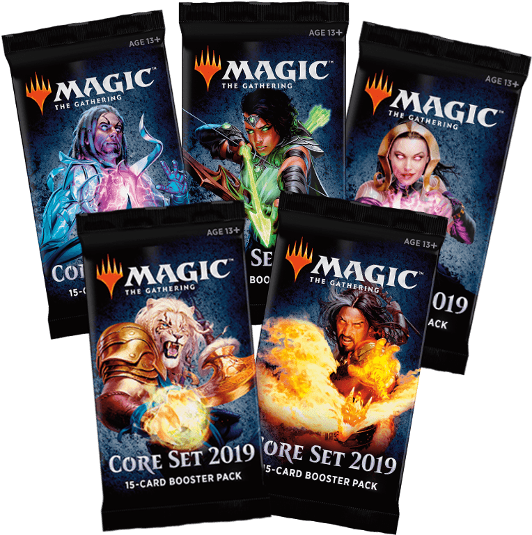 Core Set 2019 [booster] - Magic: The Gathering (800x800), Png Download