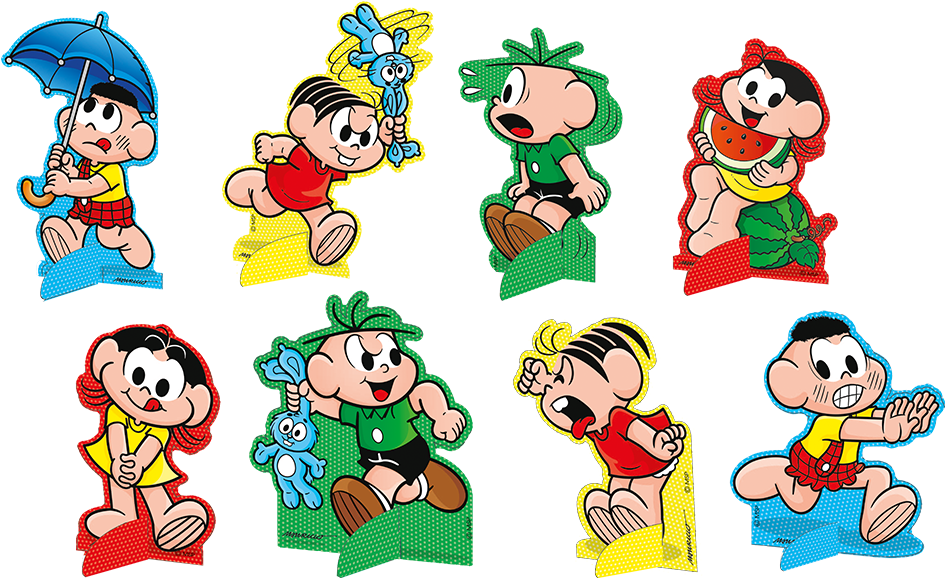 Decoração Turma Da Monica (990x990), Png Download