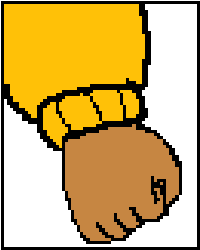 Arthur Fist (600x600), Png Download