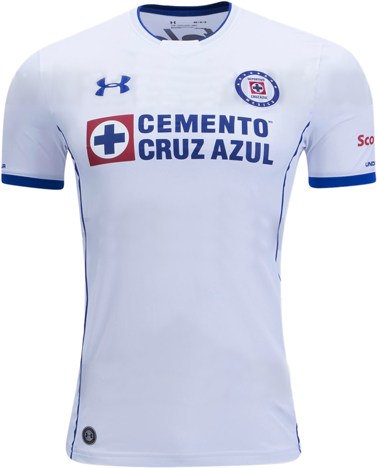 Cruz Azul 17/18 Away Jersey - Camisa Del Cruz Azul (1024x1024), Png Download