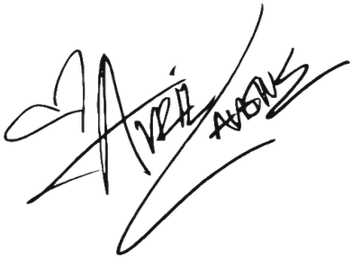 Fotos Avril Lavignefake Signature Png - Avril Lavigne Signature (400x301), Png Download