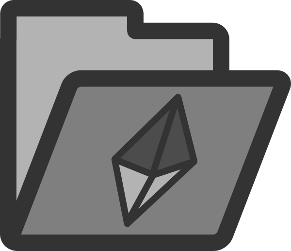 Crystal Folder Icon - Каталог Значок (600x517), Png Download