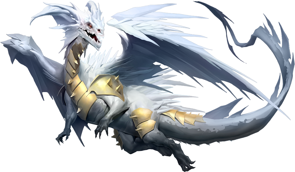 521 Whitedragon - Illustration (1024x595), Png Download