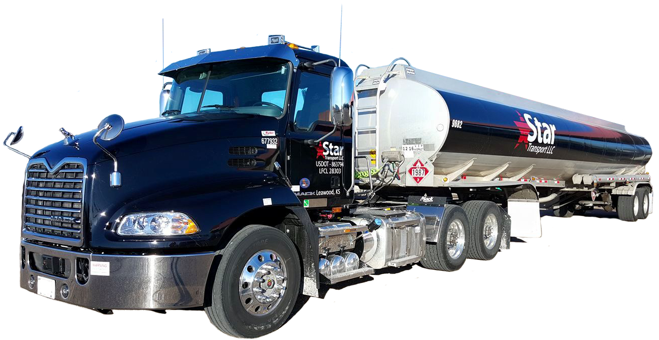 Star Transport, Petroleum, Fuel, Hauling, Trucking - Big Star Trucking (1306x674), Png Download