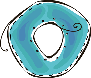 Letter O Sticker - Letter O Stickers (374x324), Png Download