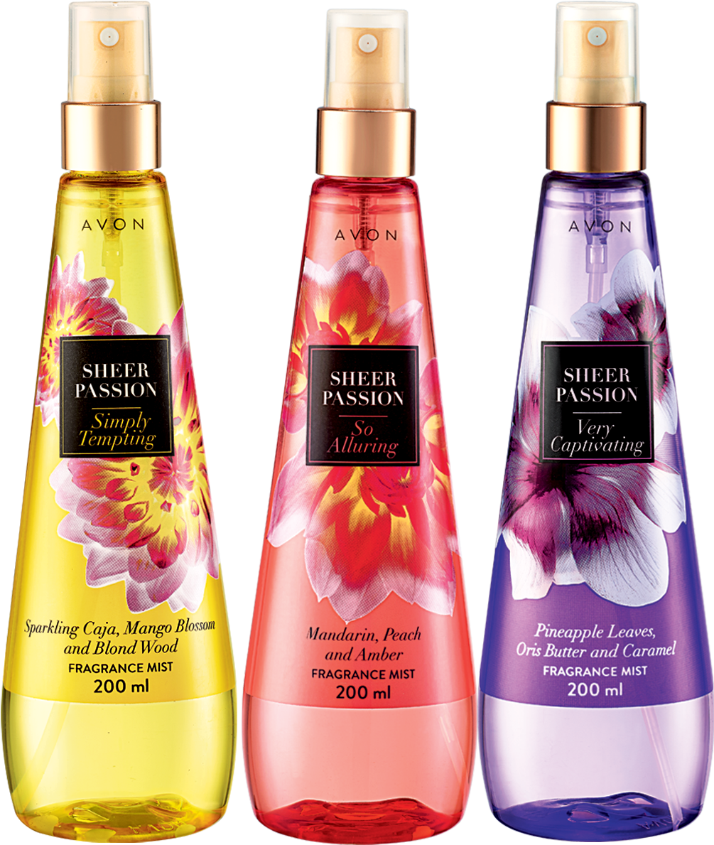 New Delhi, March, - Avon Sheer Passion (1449x1459), Png Download