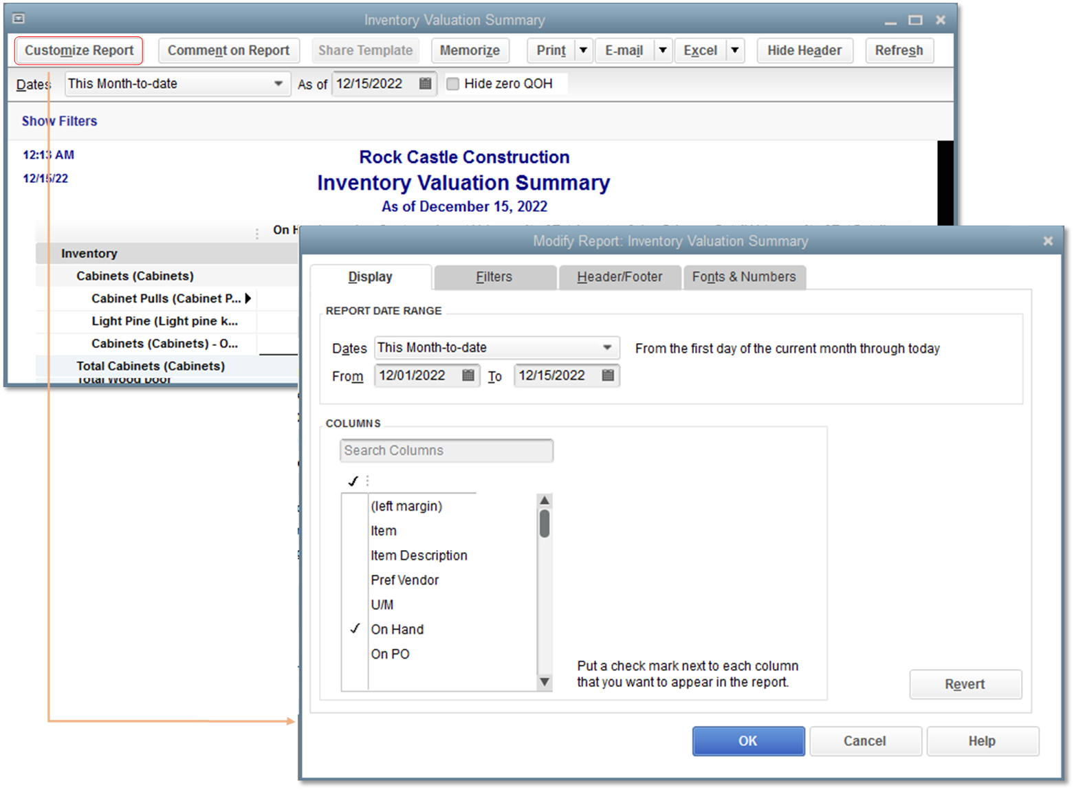 Inventory Reports Improvements - Quickbooks Desktop Cancel (1562x1149), Png Download